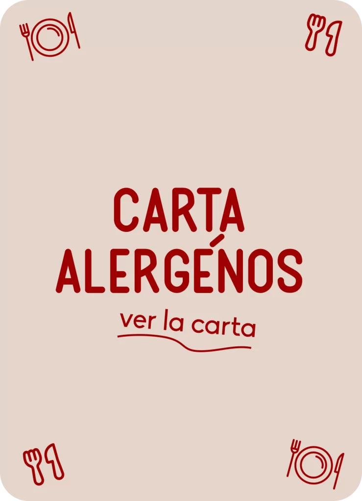 Carta alérgenos La Flaca